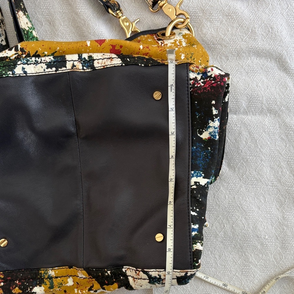 Tory Burch Designer-Inspired Multi‑Color Paint-Splatter Shoulder Bag - Picture 9 of 12